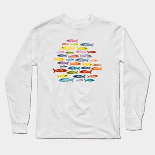 Sardinas De Colores Long Sleeve T-Shirt